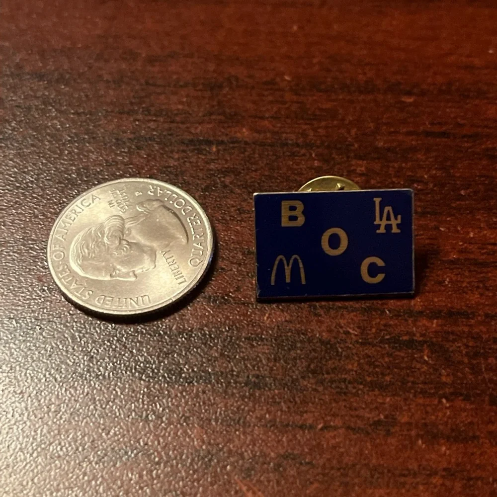 Lot Of 4 McDonald’s Employee Lapel Hat‎ Pins